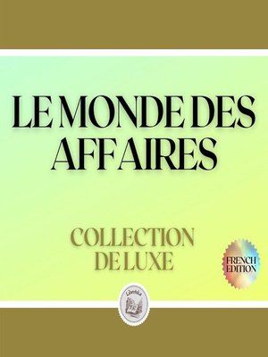 cover image of LE MONDE DES AFFAIRES